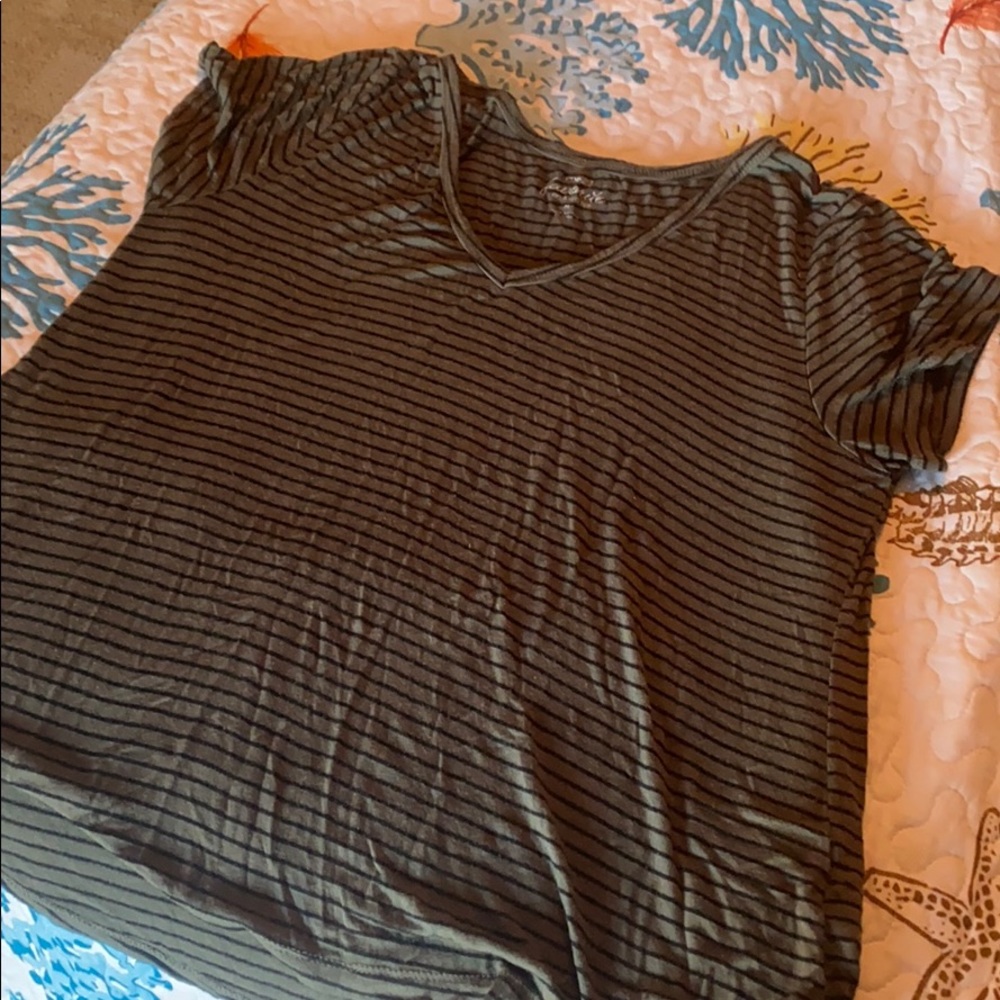 (3 for $20) Striped Relaxed Tee
